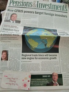 Crain Pensions & Investments International Newspaper of Money Management Jan 27 - Picture 1 of 1