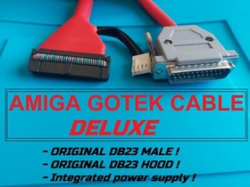 External GOTEK ADAPTER AMIGA 500 600 1000 1200 2000 3000 4000 with original DB23