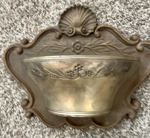 Syroco Inc. Vintage Wall Planter MCM 1965  16x20 Cover