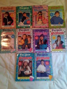 Lot Of 10 Full House Books Michelle & Stephanie Sisters Paperback Chapter Books - Imagen 1 de 16