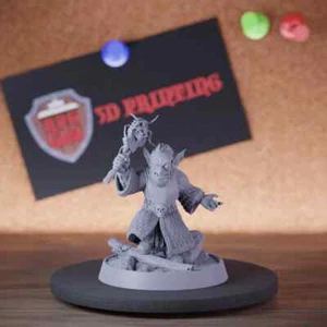 Goblin Priest Miniature Fighter Mini Dungeons and Dragons Mini DnD 5e TTRPG - Picture 1 of 8