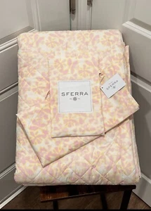 830 $ Ferra 3-teiliges Set Prato Full/Queen Quilt + Euro & Boudoir Schein Italien - Bild 1 von 15
