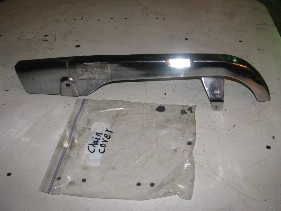 Protector de cadena cromado personalizado 1980 80 81 Honda CB650C CB650 CB 650 Foto 1 de 1