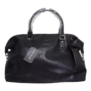GIULIA PIERALLI Borsone Unisex Uomo Donna Viaggi Palestra Piscina Sv Nero - Bild 1 von 4
