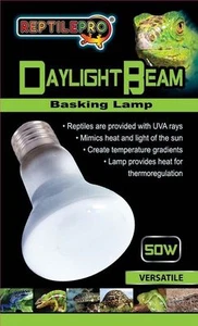REPTILEPRO DAYLIGHT BEAM BASKING LAMP for REPTILE VIVARIUM TERRARIUM 50/75/100W - Picture 1 of 5