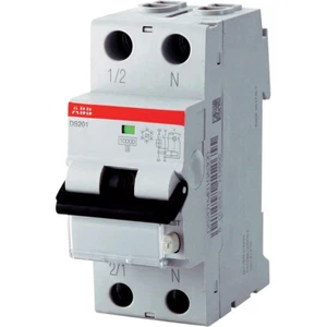 Disjoncteur Différentiel Magnéto-thermique DS201 C10 AC300 1P+N 6K (DS1C10AC300) - Picture 1 of 1
