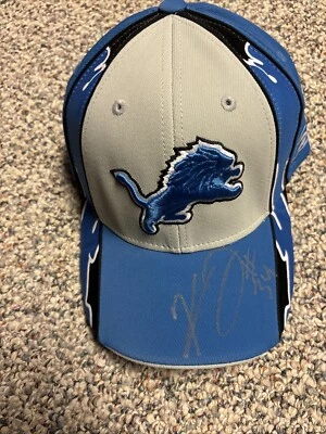 底特律狮子凯文史密斯亲笔签名帽子JSA认证  — 第 1/4 张图片