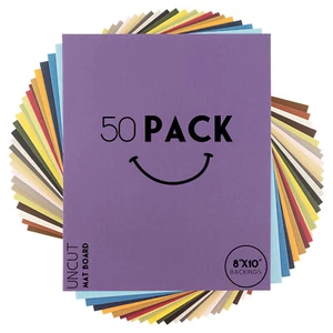 8x10 11x14 Uncut Mat Assorted Color Acid Free for Weddings Pictures Artworks - Picture 1 of 10