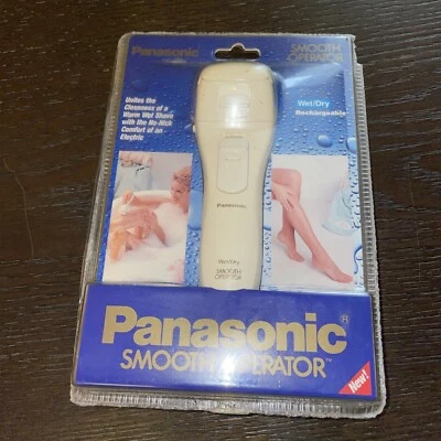NEW SEALED VINTAGE Panasonic Smooth Operator Wet Dey Rechargeable Shaver ES205WC - Image 1 of 4