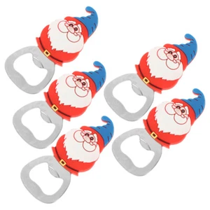 5 PCS Christmas Bottle Starter Wine for Party Santa Openers - Picture 1 of 12