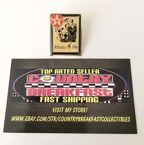 Vintage USA Olympics Texaco Atlanta 1996 Olympic Games Hat Lapel Pin - Nice! - Picture 1 of 2