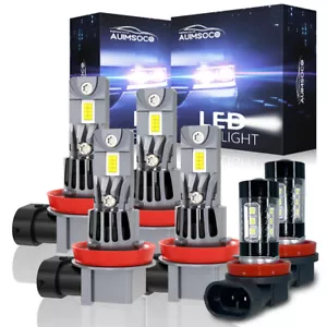 For Toyota Tacoma TRD Cab Pickup 2016-2023 LED Headlight High Low Foglight Bulbs - Foto 1 di 16