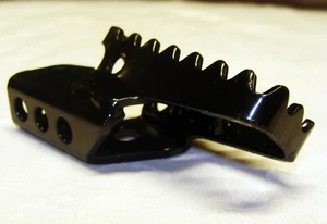 Poggiapiedi originale BMW NUOVO R 65 80 100 GS PD poggiapiedi destro poggiapiedi right black - Foto 1 di 8