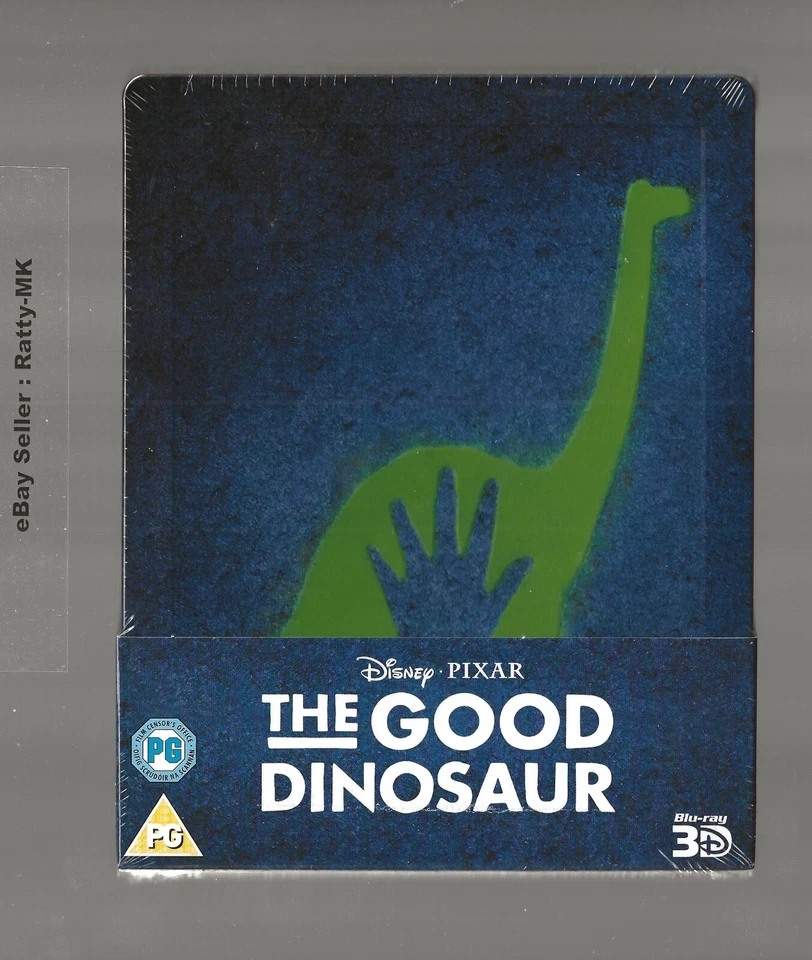The Good Dinosaur - Disney Pixar Zavvi 3d & 2d Blu Ray Steelbook