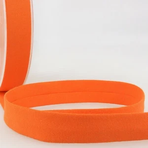 Encuadernación de jersey de algodón - naranja - por metro - Imagen 1 de 1