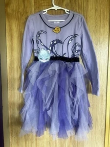 Disney Villains Girls' The Little Mermaid Ursula Dress NC3 Purple Small (6/7) - Picture 1 of 3