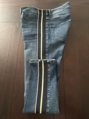 Pantalones de mezclilla Alexander McQueen azul cinta lateral talla 32 Foto 1 de 4