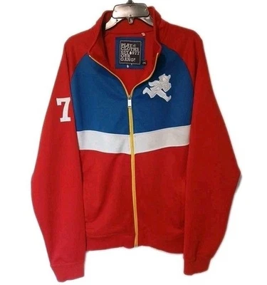 Play Cloths Est. 1977  Streetwear Full Zip Jacket  Sz  2XL Red White Blue #7 - Image 1 of 4