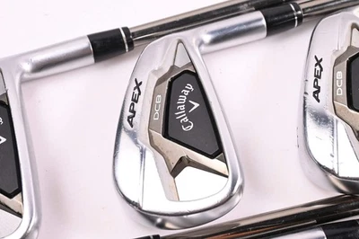 Callaway Apex DCB Irons / 6-PW+GW / Regular Flex UST Recoil ESX460 Shafts - Image 1 of 4