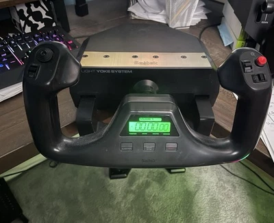 Saitek Flight Yoke For PC - Image 1 of 2