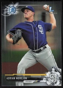2017 Bowman Chrome #BCP130 Adrian Morejon - FREE SHIPPING - Picture 1 of 2