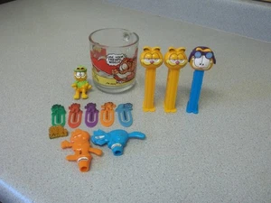 Garfield Pez, vaso Garfield McDonalds, marcadores Garfield Young Things y más - Imagen 1 de 14