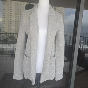 Stitch Fix Damen Strick Blazer Grau Medium - Bild 1 von 9