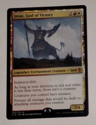 Iroas, God of Victory Commander 205/351 Mythic Rare Magic The Gathering 2016 MTG - Image 1 of 2