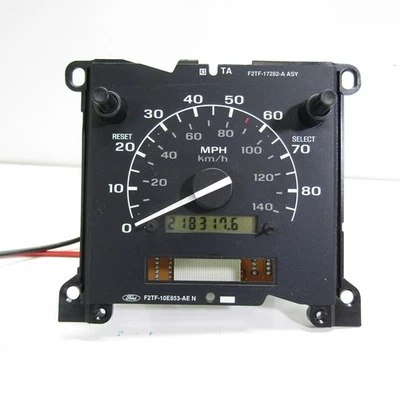 1992-1996 FORD BRONCO F150 F250 SPEEDOMETER CLUSTER PSOM GAUGE 218K - Image 1 of 4