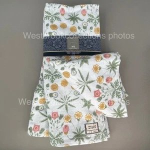 Juego de 3 toallas de cocina de algodón William Morris DAISY ~ ACIANO ~ 18x28" - Imagen 1 de 4