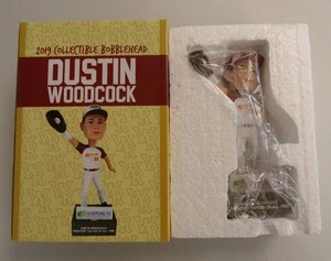 DUSTIN WOODCOCK Wisconsin Rafters 2019 Bobblehead Northwoods League Baseball NIB - Picture 1 of 4