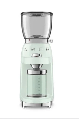 Molinillo de café SMEG CGF11PGUS rebaba cónica verde pastel ¡NUEVO! Foto 1 de 4