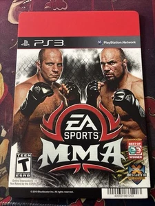 EA Sports MMA - PS3 Blockbuster Promo Shelf Display Card ONLY - Picture 1 of 1