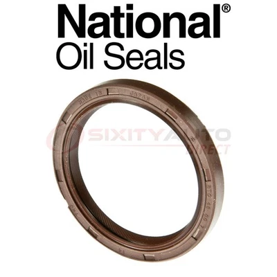 National Crankshaft Seal for 2004-2017 Nissan Quest 3.5L V6 - Engine Sealing mn Foto 1 de 4
