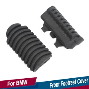 Front Footpeg Plate Footrest Cover Rubber For BMW F650GS F700GS F800GS Black - Bild 1 von 10