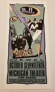 Ruota Belly Catherine con gioiello 17/10/95 Michigan Theater Ann Arbor fattura a mano - Foto 1 di 5