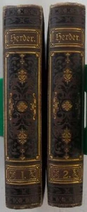 Johann Gottfried Herder - Ausgewählte Werke (2 Bände) Hrsg. A. Stern (1880) - Foto 1 di 1