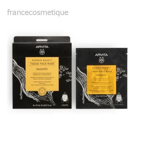 APIVITA MASQUE MASTIC Raffermissant & Lissant - 1 Masque Tissu - Image 1 of 1