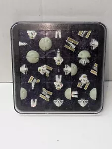 DaMert Vintage 2002 3D Squares Space Astronaut Shuttle Moon Plastic Puzzle Game - Picture 1 of 3