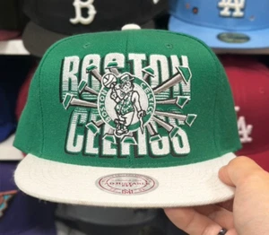 Snapback Mitchell & Ness vintage de los Boston Celtics - Imagen 1 de 2