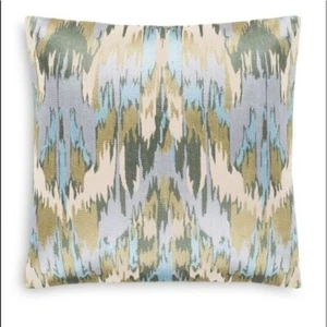 Surya Ara Printed Pillow, 18" x 18". Color: Multicolor - Picture 1 of 3