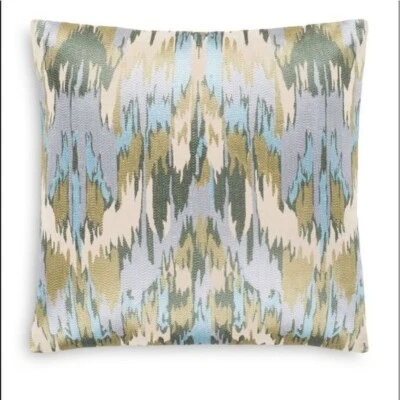 Surya Ara Printed Pillow, 18" x 18". Color: Multicolor - Image 1 of 3