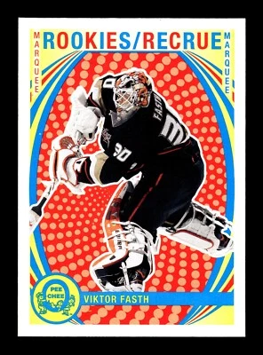 PWE READ stock photo . 2013-14 opc o-pee-chee retro #517 viktor fasth rc rookie - Image 1 of 2