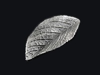 Blatt Anhänger 925er Silber Symbol Schmuck - NEU