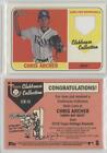 2018 Topps Heritage Clubhouse Collection Relics Chris Archer #Ccr-Ca
