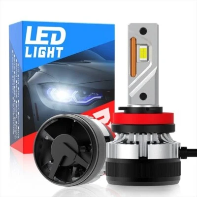 G12 H8 H11 Canbus Error Free 55W White LED Kit 6000K Accurate Beam Pattern UK. - Image 1 of 4