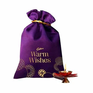 Special Potli From Cadbury Silk Of 343 gm - Pack of 1 - Free Shipping Worldwide - Picture 1 of 5