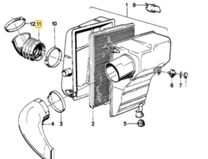 Botas de goma para BMW E-12 E-21 E-28 - Imagen 1 de 1