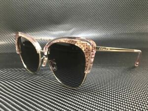 COACH HC7110 55758G Pink/Light Gold Cat Eye Women's 55 mm Sunglasses