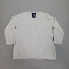 Ralph Lauren Polo Sweater Teens Extra Large White Outdoors Casual Youth Girls